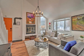 Modern East Stroudsburg Home with On-Site Skiing!
